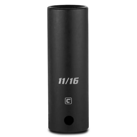 UPC: 0886352552561 | Capri Tools 11/16-Inch Deep Impact Socket  1/2-Inch Drive  6-Point  SAE