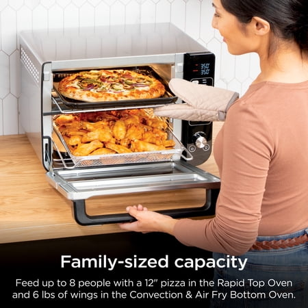 Ninja 10-in-1 Double Oven DCT400 Air Fry & Convection - Image 9