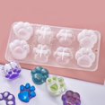 thumbnail image 3 of Keychain Casting Kit DIY 138PCS Animal Paw Keychain Epoxy Kit Jewelry Mold Set, 3 of 10