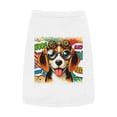 thumbnail image 2 of Pet Tank Top Wacky Beagle Pop Art Dog, 2 of 11