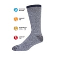 thumbnail image 2 of Wrangler Men's Crew Socks, 3-Pack, 2 of 2