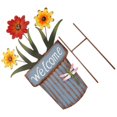 thumbnail image 1 of Small Daisy Wall Decor Metal Daisy Garden Stake for Decor Living Room, 1 of 5