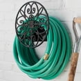 thumbnail image 2 of Liberty Garden 670 Decorative Wall Mounted Hose Butler, Bronze, 125' Capacity, 2 of 4