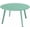 Mint Green, variant on 28-inch Round Steel Coffee Table, Outdoor Side Table, for Backyard Deck, Peacock Blue