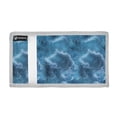 thumbnail image 2 of JIALIOU Nylon Trifold Card Wallet with ID Window Zipper Pocket for Men Women Teen Ocean Wavea, 2 of 7