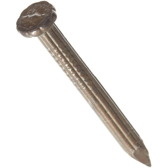 Maze Nails Hardened Fluted Masonry Round Wire Nail H55S-1 - 1.5 In 1.5 Wire Nail - 1 lb Pack