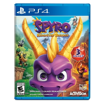 Spyro Reignited Trilogy, Activision, PlayStation 4, (Best Playstation 4 Games For Kids)