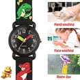 thumbnail image 3 of Reloj Nikou Diseño de Dinosaurio 3D Resistente al Agua PVC para Niños, 3 of 7