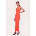 thumbnail image 2 of Women's Cowl Neck Twist Halter Maxi Dress, 2 of 3