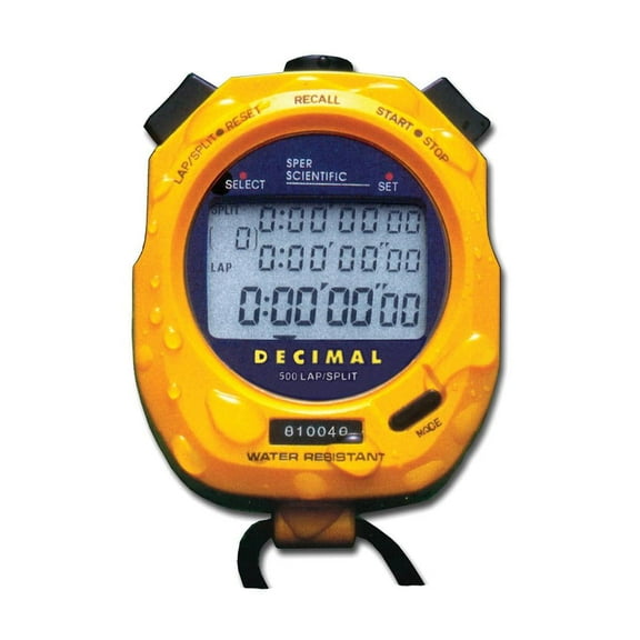 Advanced Decimal Display Stopwatch