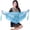 Lake Blue, variant on Belly Dance Hip Scarf with Tassels Sequins, Triangle Coins Wrap Skirt Music Festival Clothing