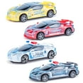 thumbnail image 2 of Coche De Policía Con Luz Led De Cristal, Coches De Carreras De Plástico Con Luz Y Música, Juguetes Educativos Para Niños, Modelo De Coche Deportivo Cateissary FN007452-01, 2 of 6
