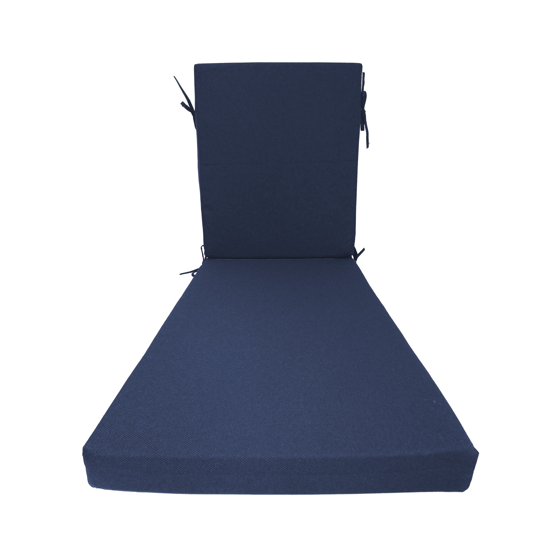 Better Homes & Gardens 72" x 23" Outdoor Chaise Lounge Cushion, 1-Piece, Navy