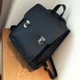 thumbnail image 4 of Women Backpack Fashion Simple Flap Backpack College Backpack Travel Backpack, 4 of 9