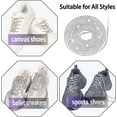 thumbnail image 3 of Rhinestone Rope Laces, Glitter Shoe Laces for Sneakers- 2PCS Rhinestone Bling Shoe Strings, Bling Round Shoelaces Drawstring Replacement Accessories, 3 of 5