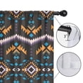 thumbnail image 4 of Blackout Kids Curtains,Boho Bohemia Geometric Line Art Childrens Insulated Curtains Set Of 2,Bedroom Essentials,Toddler Room Decor 42"x63"(106x160cm), 4 of 4