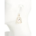 thumbnail image 2 of Betsey Johnson Boo-tiful Ghost Drop Earrings, 2 of 2