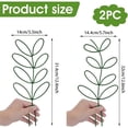 thumbnail image 4 of 2Pcs Plant Trellis For Climbing Plants Stake Climbing Trellis Flower Pot Support Green, 4 of 9