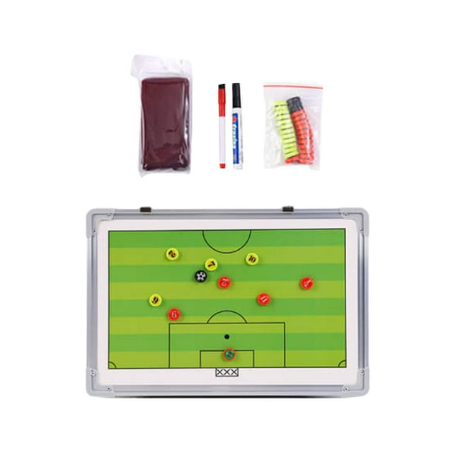 Portapapeles de entrenador Sharpla tablero de entrenamiento magnético para Fútbol americano