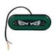 thumbnail image 1 of Luz de posición lateral LED decorativa impermeable de alta visibilidad de 12 V/24 V para camión. Verde, 1 of 9