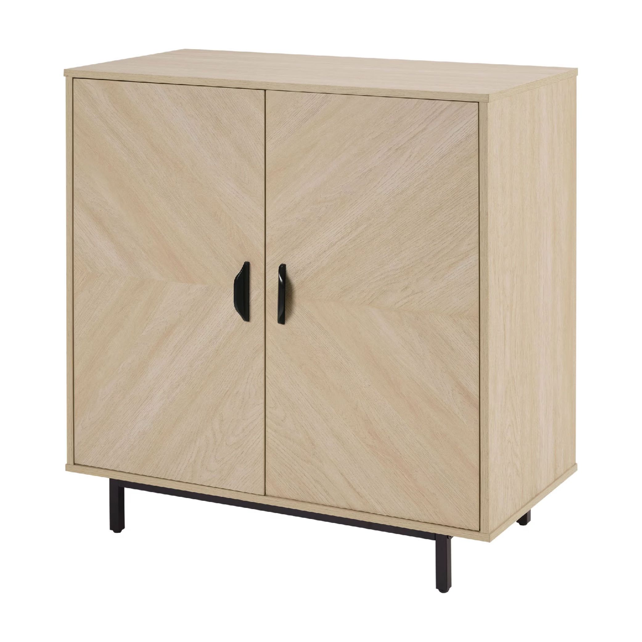 MAYEERTY Sideboard Buffet Cabinet with Doors, Modern Accent Storage Cabinet with Adjustable Shelf, for Dining Room, Kitchen, Entryway