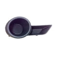 thumbnail image 1 of 2008-2010 Toyota Highlander Fog Light Cover Front Passenger Side Matt-Black, 1 of 1