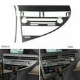 thumbnail image 1 of 1 Set Carbon Fiber Style Stickers Interior CD Panel Frame Trim Cover Inner Decals For Lexus RX350 RX450h 2010 2011 2012, 1 of 9