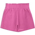 thumbnail image 6 of Jinhomg Girls Cute Summer Shorts Baggy Ruffle High Waisted Shorts Adjustable Tie Knot Summer Dress Shorts with Pockets 2025 Casual Short Pants Hot Pink 9 Years, 6 of 10