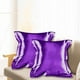 thumbnail image 5 of Funda de almohada de seda sintética para cabello y - Juego de 2 fundas de almohada de seda sintética, 5 of 6