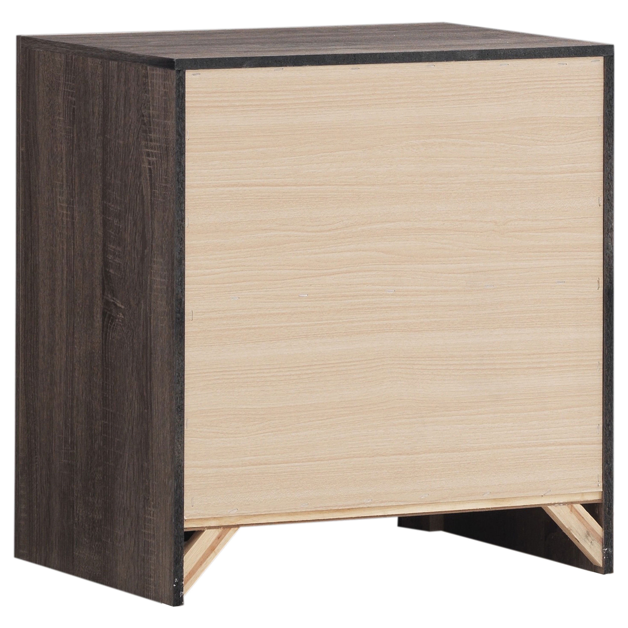 Brantford Barrel Oak 2-Drawer Nightstand