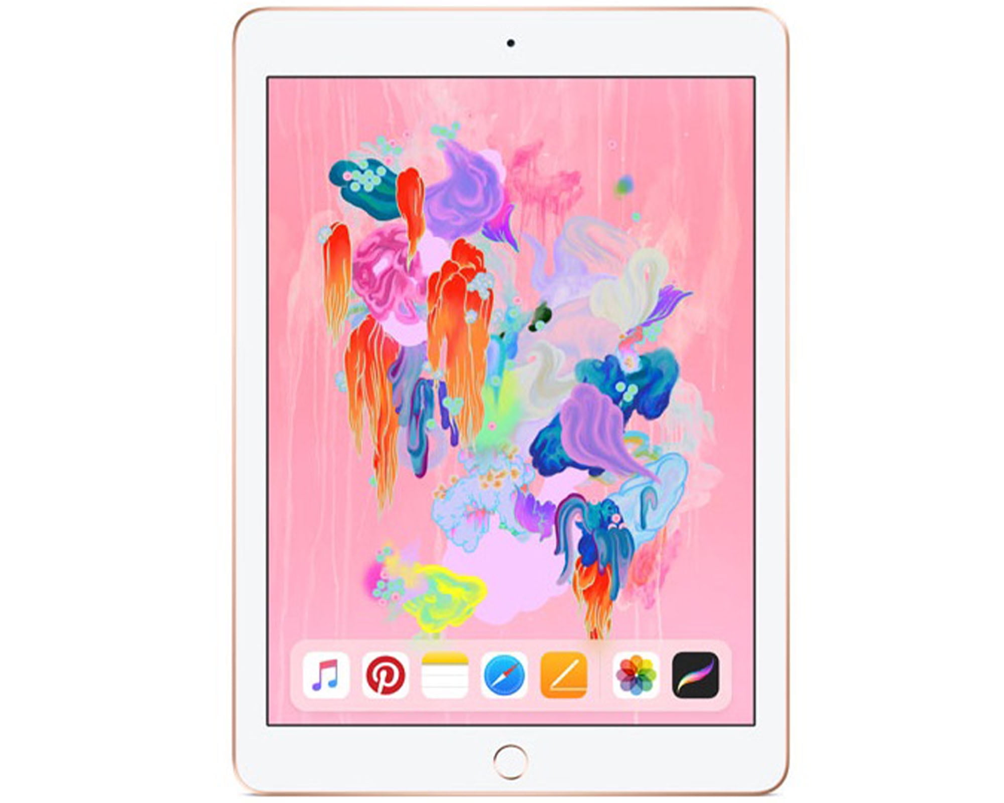 knap At give tilladelse Klappe Restored | Apple 9.7-inch iPad 6th Gen | 32GB 128GB | Bundle: Pre-Installed  Tempered Glass, Case, Rapid Charger, Bluetooth/Wireless Airbuds By  Certified 2 Day Express - Walmart.com