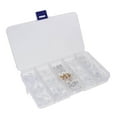 thumbnail image 3 of serony 15 Style Eyeglass Nose Pads Set 150 Pairs Soft PVC Glasses Nosepad with Case, 3 of 9