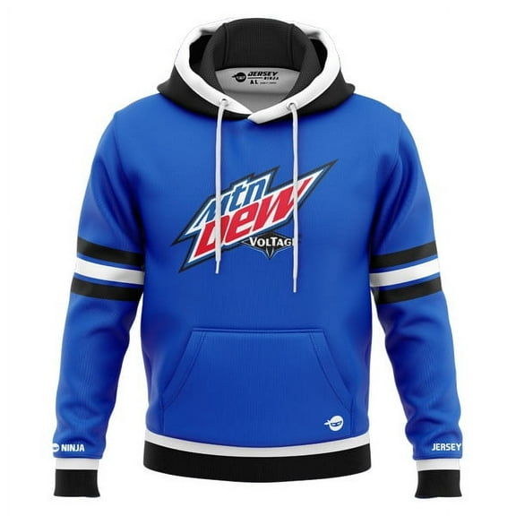 Mountain Dew Voltage Blue Performance Hoodie
