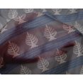 thumbnail image 4 of oneOone Silk Tabby Fabric Chevron & Tree Block Fabric Prints By Yard 42 Inch Wide, 4 of 4