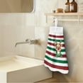 thumbnail image 3 of ZIATUBLE Christmas Deer Hand Towels Loop Soft Towels for Kitchen Cleaning Set of 3 Absorbent Hanging Kitchen Hand Towels Washable Hand Towels for Kitchen and Bathroom Decor Accessories, 3 of 7