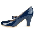thumbnail image 3 of Journee Womens Wendy-09-1 Round Toe High Block Heel Pumps, 3 of 10