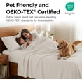 thumbnail image 6 of Southshore Fine Linens 3 Piece Sheet Set, 14-Inch Deep Pocket Bed Sheets with Fitted Sheet and Flat Sheet, Extra Soft Brushed Microfiber, Wrinkle Free, Fade Resistant, Queen, Bone, 6 of 7