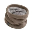 thumbnail image 2 of Polaina de cuello de invierno con forro polar, calentador de cuello térmico para ciclismo y motociclismo Caqui, 2 of 9