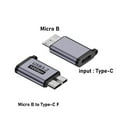 thumbnail image 5 of 2X Micro-B Male to Type C Female Adapter Type-C USB3.0 Micro-B Connector for External Hard Drive Disk HDD Cable Adapter, 5 of 7