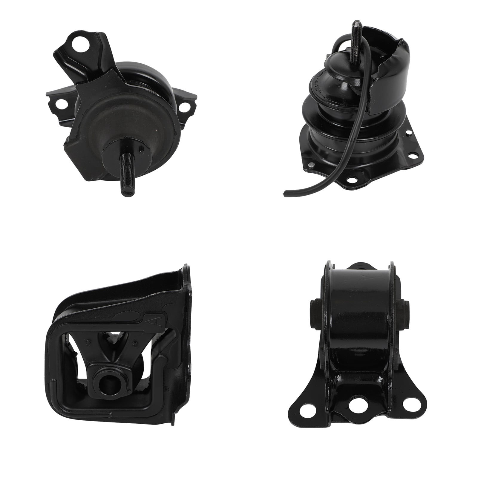 ECCPP Engine Motor Mount and Transmission Mount Set Fit For Honda Accord 1998 1999 2000 2001 2002 2.3L, Automatic Transmission A6572 A6564 A6583 A6570