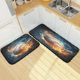 thumbnail image 7 of Coolnut Kitchen Rugs 2 Piece Waterproof Non Slip Kitchen Mat Ice Fire Baseball Kitchen Rug Set for Sink Office Kitchen Cafe, 19.7"x47.2"+19.7"x27.6" Home Decor Gifts, 7 of 7