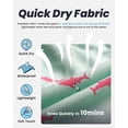 thumbnail image 2 of Bañador maamgic Quick Dry Shorts de baño para hombre, color verde claro, 2 of 4