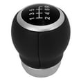 thumbnail image 4 of Knob, 6 Speed Gearstick Head Simple Installation Ergonomics Design  For Cars Black, 4 of 8