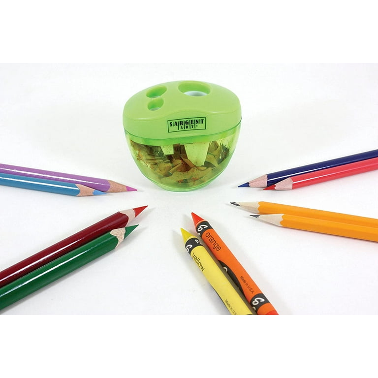 48 Pieces Jumbo Pencils and 3 Pieces Sharpeners  