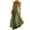 Green, variant on YanHoo Women's Maxi Dresses Halter Neck Sleeveless Pleated Dress Summer Loose Casual Dot Print Swing Dress