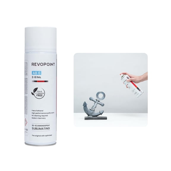 Spray de escaneo Revopoint AB6 para escáneres 3D de 500 ml