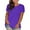 Purple, variant on CHGBMOK Womens Oversized T Shirts Loose Fit Crewneck Short Sleeve Tops Summer Casual Blouse 2023 Basic Tee