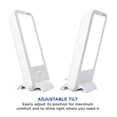 thumbnail image 3 of Verilux HappyLight Full-Size - UV-Free Therapy Lamp, Bright White Light with 10,000 Lux, Adjustable Brightness, 2 Interchangeable Lenses, Detachable Stand, and Wall Mountable, 3 of 6