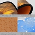 thumbnail image 4 of Coolnut Sunflowers and Bees 2 Pieces Kitchen Rugs and Mats Sets,Non Slip Absorbent Floor Mat for Kitchen, Floor Home, Office, Sink, Laundry Home Decor, 4 of 7