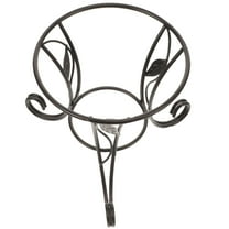 GOOHOCHY Metal Gazing Stand Display Displaying Holder for Globe Black